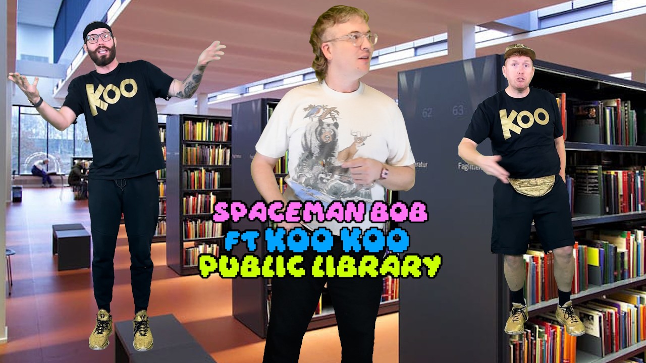 Public Library /// Music Video /// Spaceman Bob ft. Koo Koo