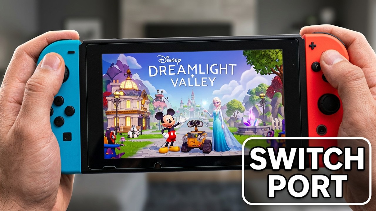Disney Dreamlight Valley on Nintendo Switch - Gameplay, Walkthrough - Game Review