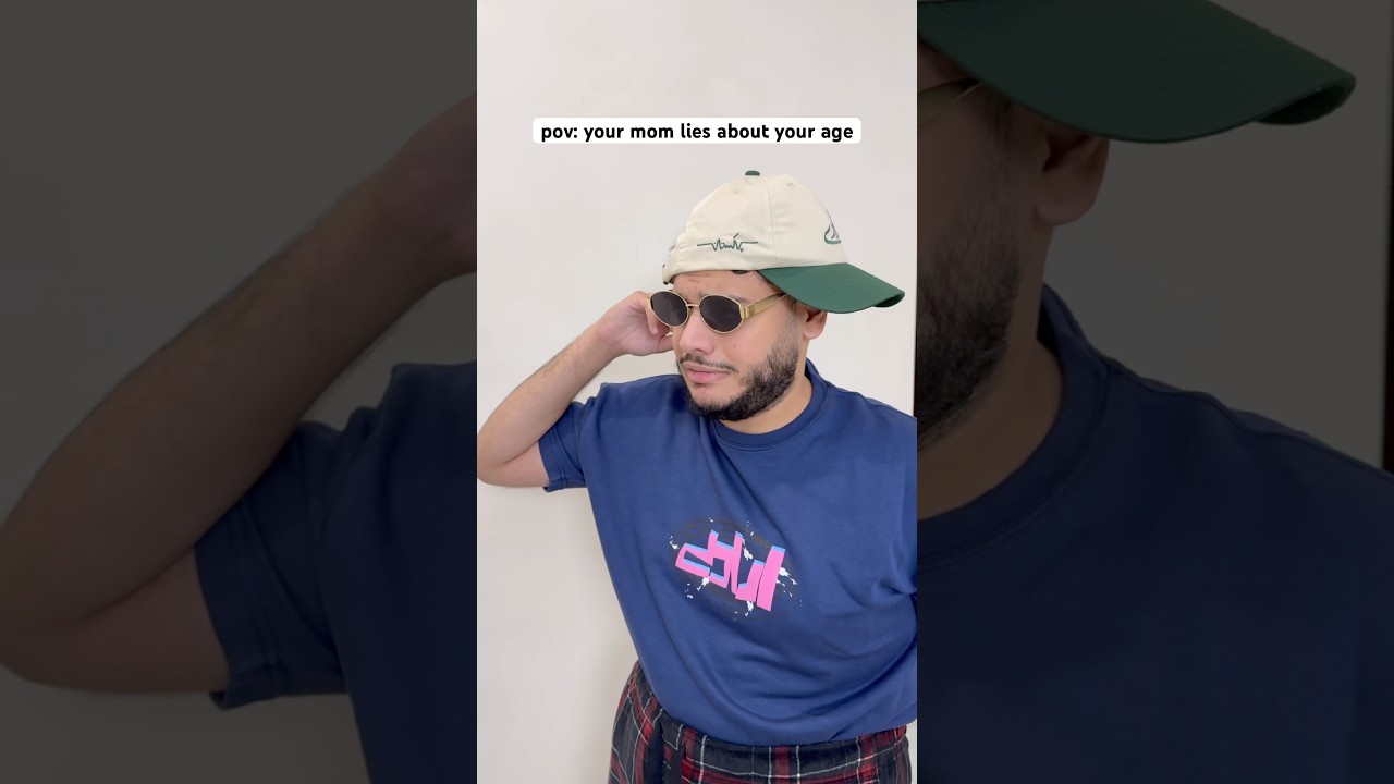 When your mom lies about your age to get discounts #comedy