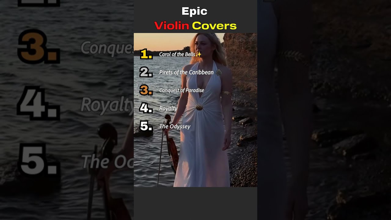 THE BEST VIOLIN COVERS IN THE WORLD 🤯 #violin #epic #musicshorts #violincover