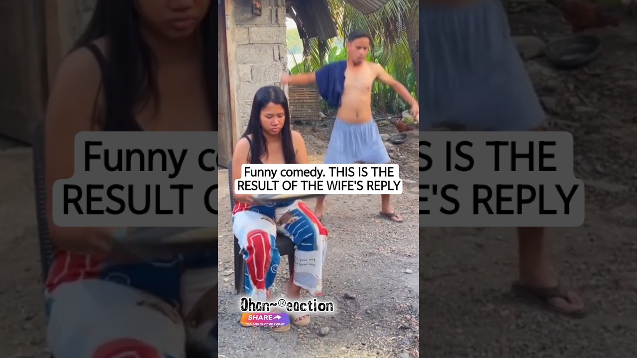 Funny video, viral short. HER HUSBAND'S HEART WAS POUNDING WITH STONES. #trending #shorts #viral
