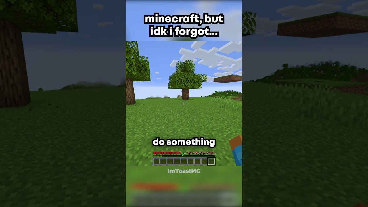 Minecraft, But I have Dementia... 😭✌️