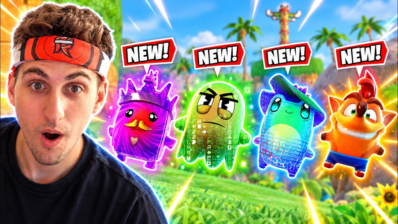 Finding EVERY *NEW* Sprite in Fortnite!