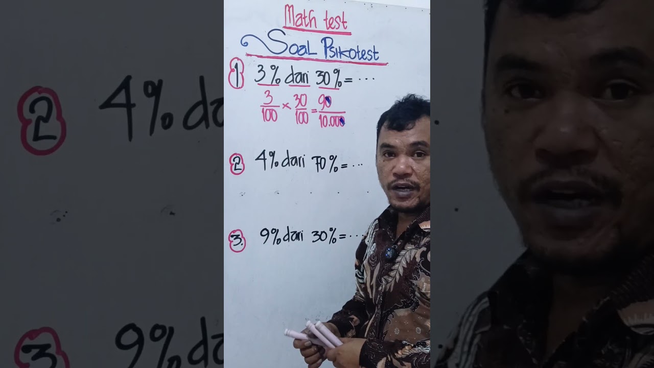 soal psikotest #fypshort #maths #bocahjuaraduniamatematika #tebaktebakanlogika