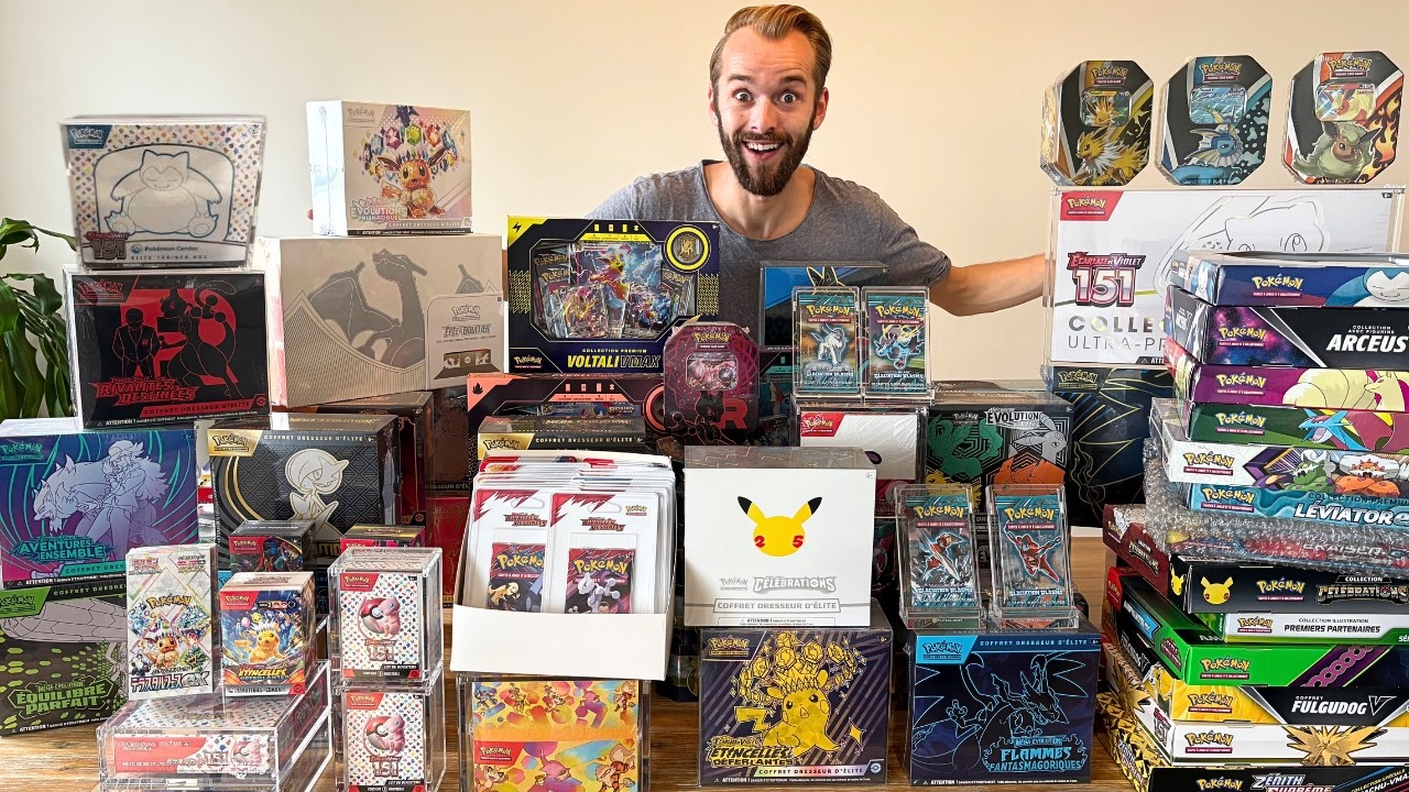 6 ANS pour CONSTRUIRE cette COLLECTION POKEMON (SCELLE)