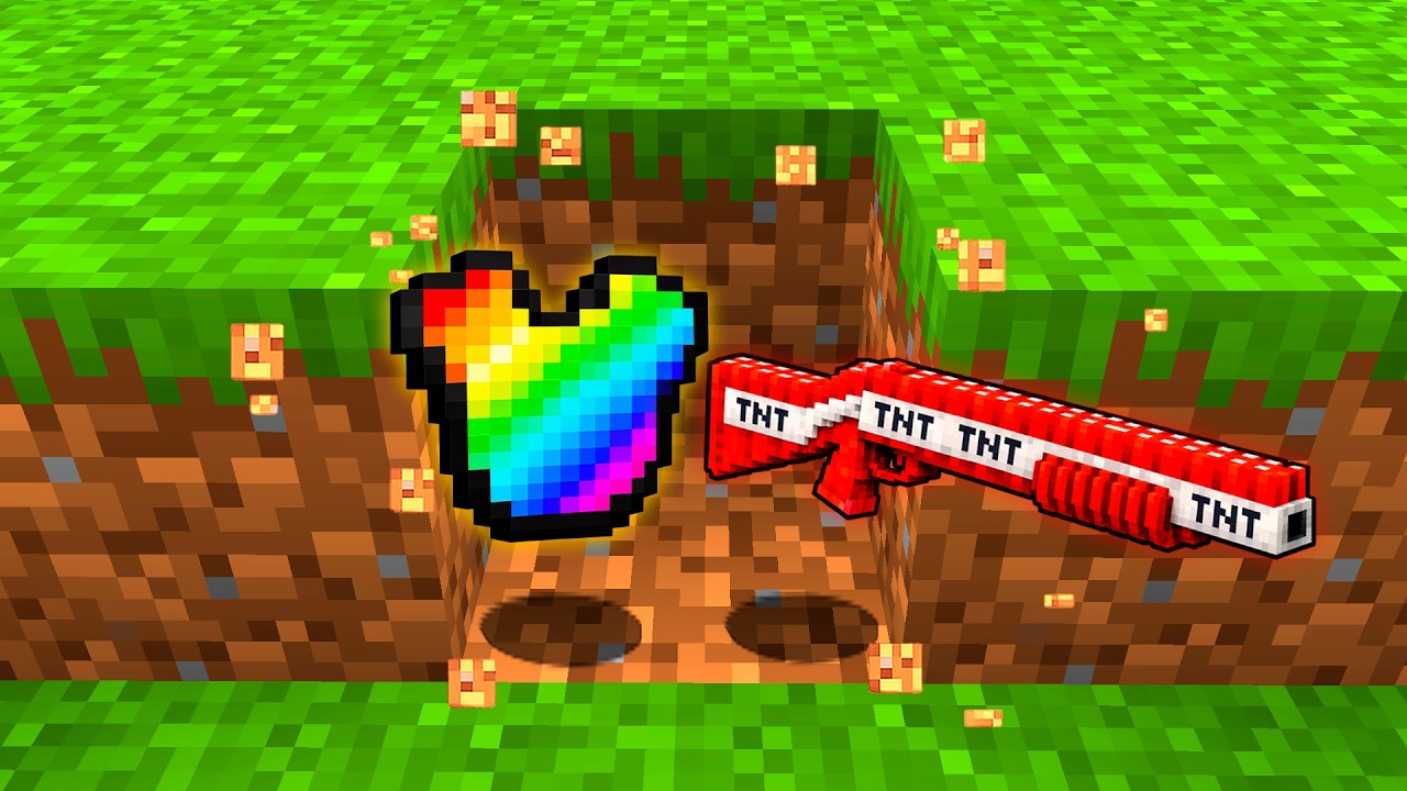 Minecraft, Mas TODOS os Drops São Aleatórios...
