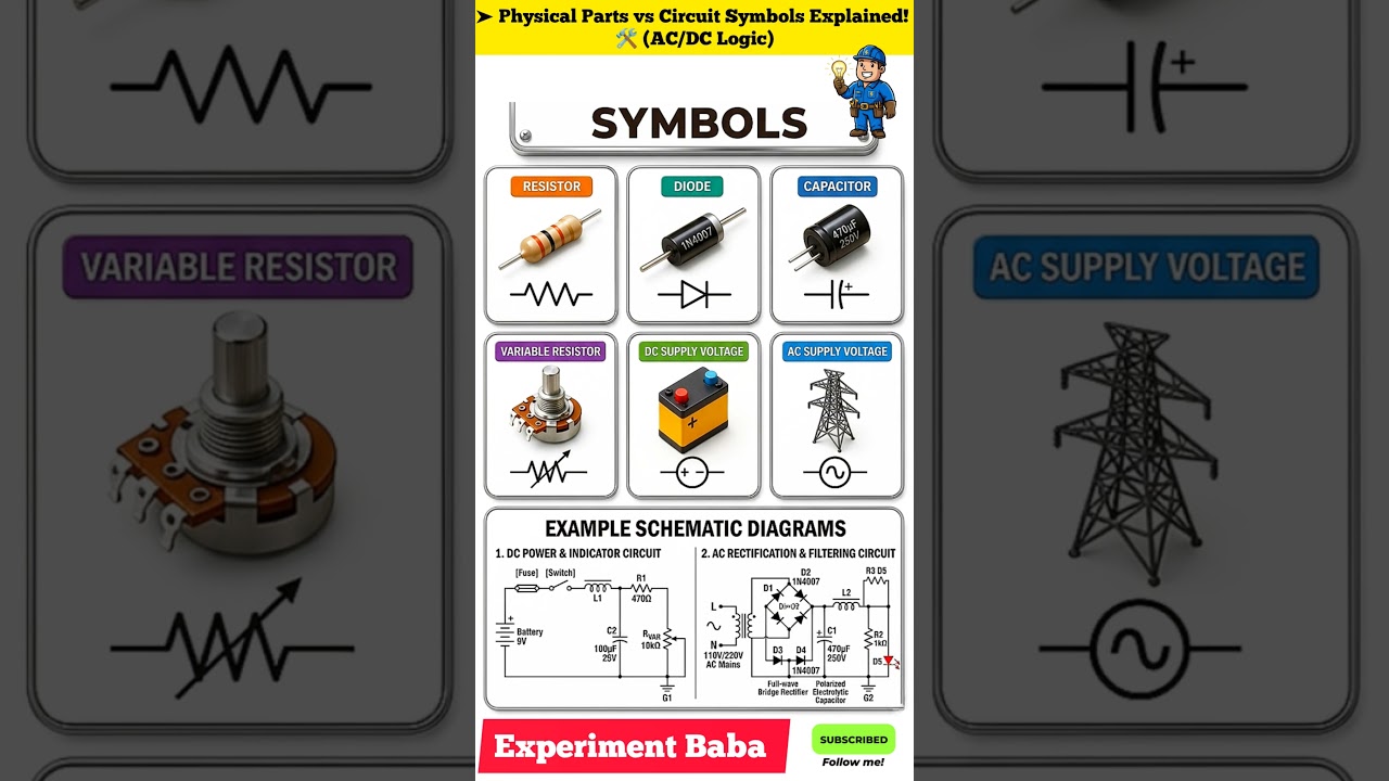 Decode ANY Circuit Diagram Like an Engineer! 🧠⚡