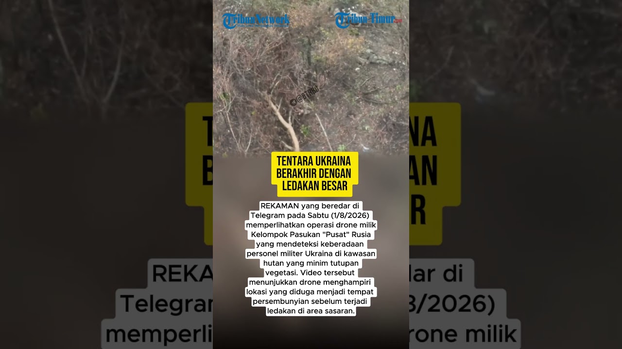 TENTARA UKRAINA BERAKHIR DENGAN LEDAKAN BESAR