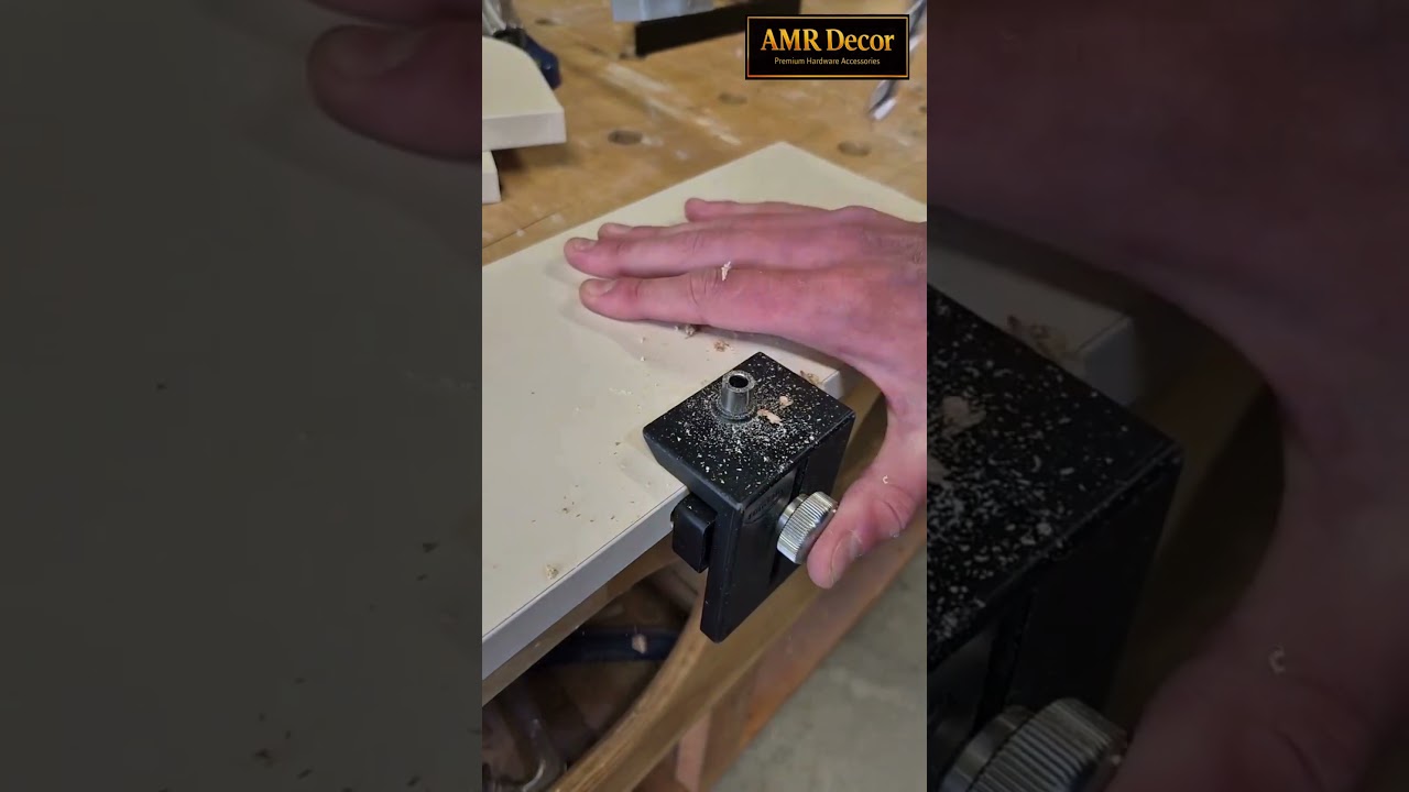 Satisfying Woodworking: From Raw Edge to Custom Shelf | AMR Decor | #particleboard #woodworking