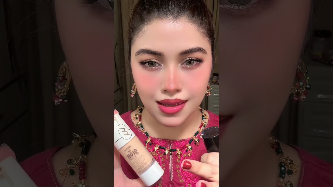 Skinwant Glow bb cream ✅💯 #makeup #bbcream #skinwantbb
