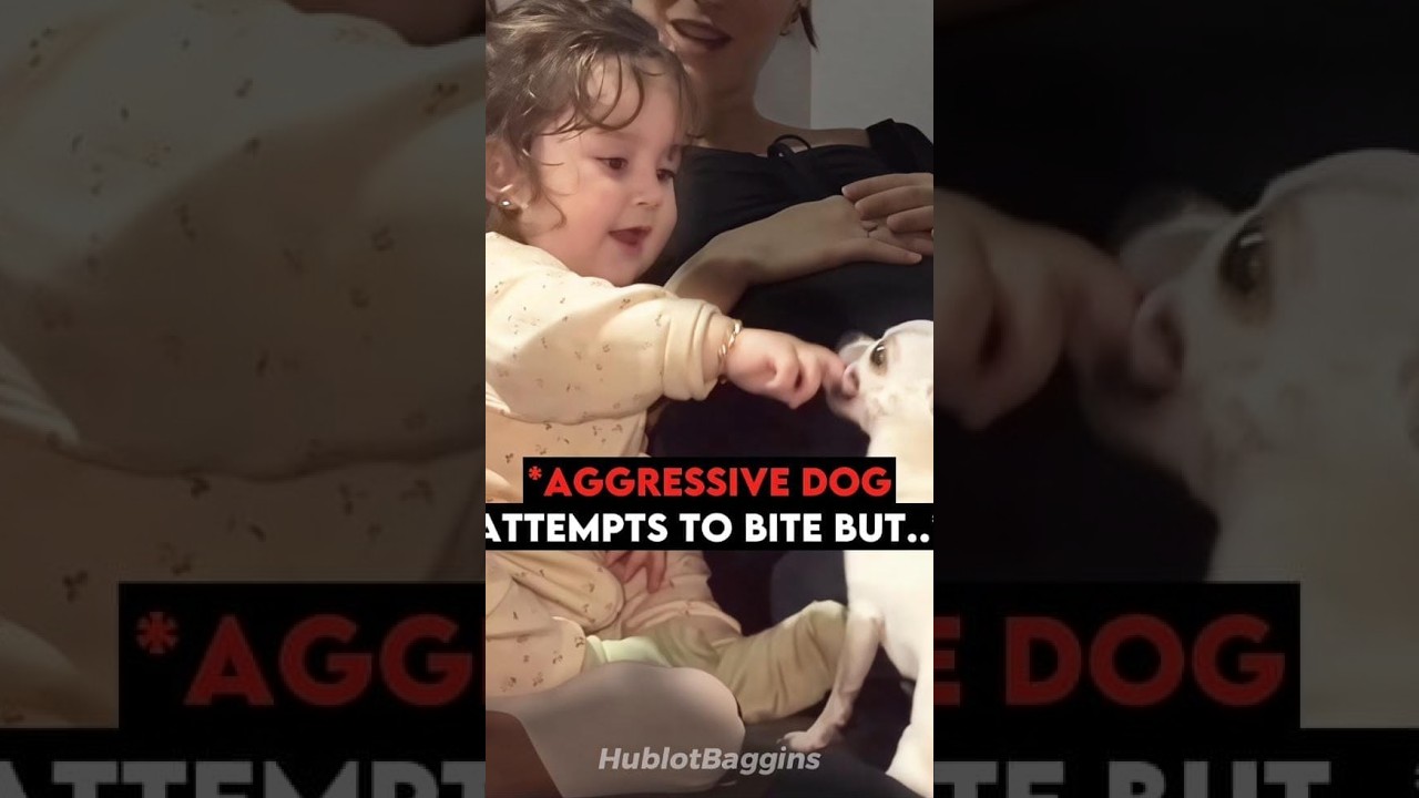 This Toddler Proves Her Dog is Friendly ❤️ #shorts