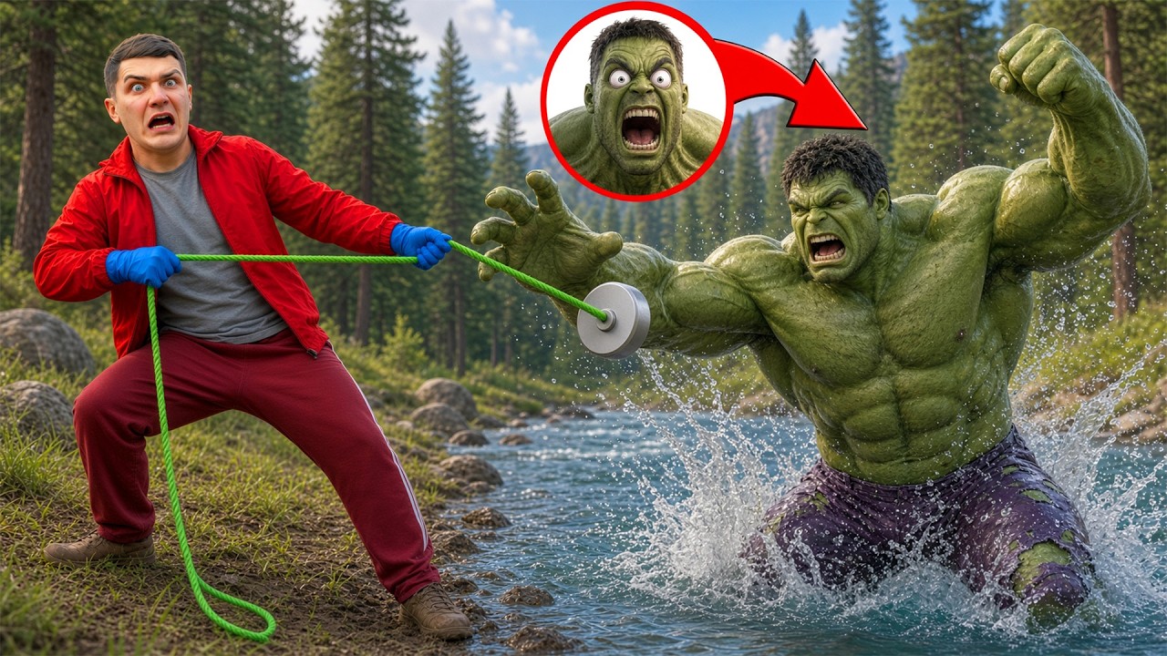 We Found HULK Underwater While Magnet Fishing! What Happened to HULK?