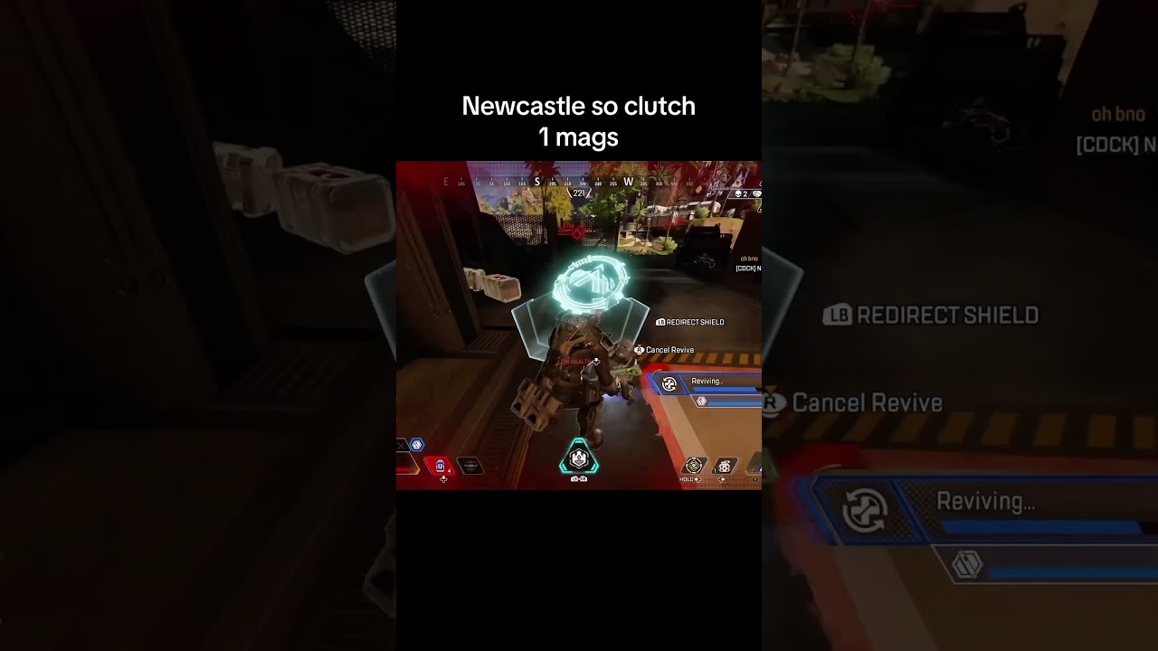 NEWCASTLE is INSANE in SEASON 29 of Apex Legends! #gaming #apex #apexlegends #moments #clutch