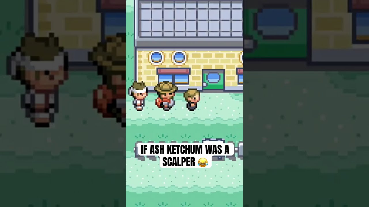 If Ash Ketchum was a Pokemon scalper 😂 #pokemon #shorts