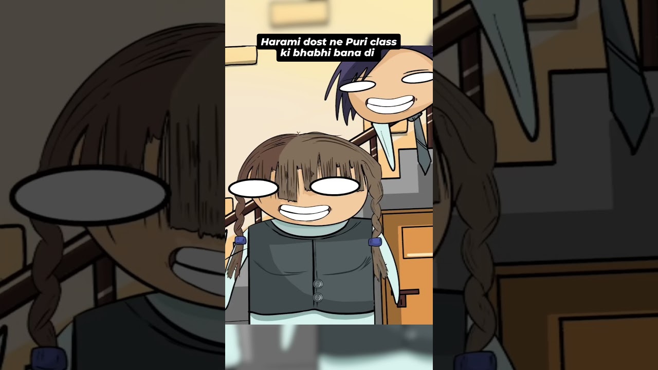 Me to sirf baat kar raha tha 🤦 #animation #hardtoonz #schoollife #funny