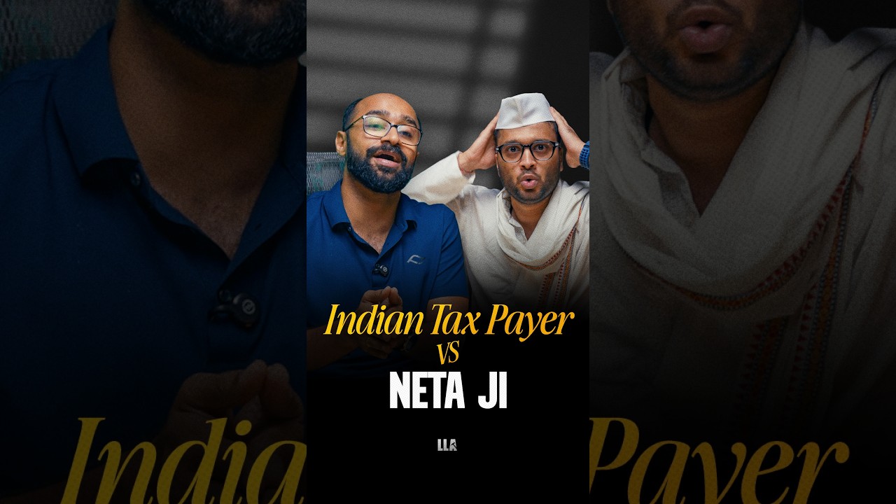 Honest Indian Tax Payer vs Neta ji on UPI Charges  | #LLAShorts 1649