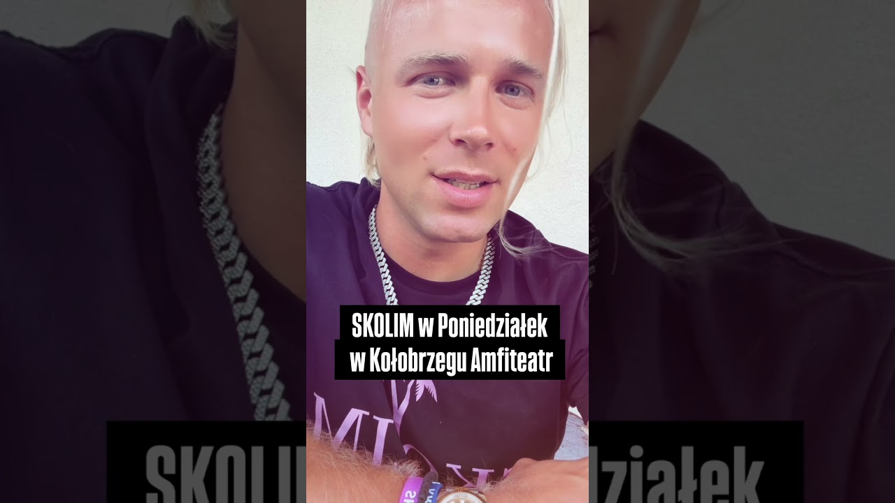 Już w ten Poniedziałek Kołobrzeg Amfiteatr ♥️♥️♥️Dziewczyny i Chłopaki obecność obowiązkowa #skolim