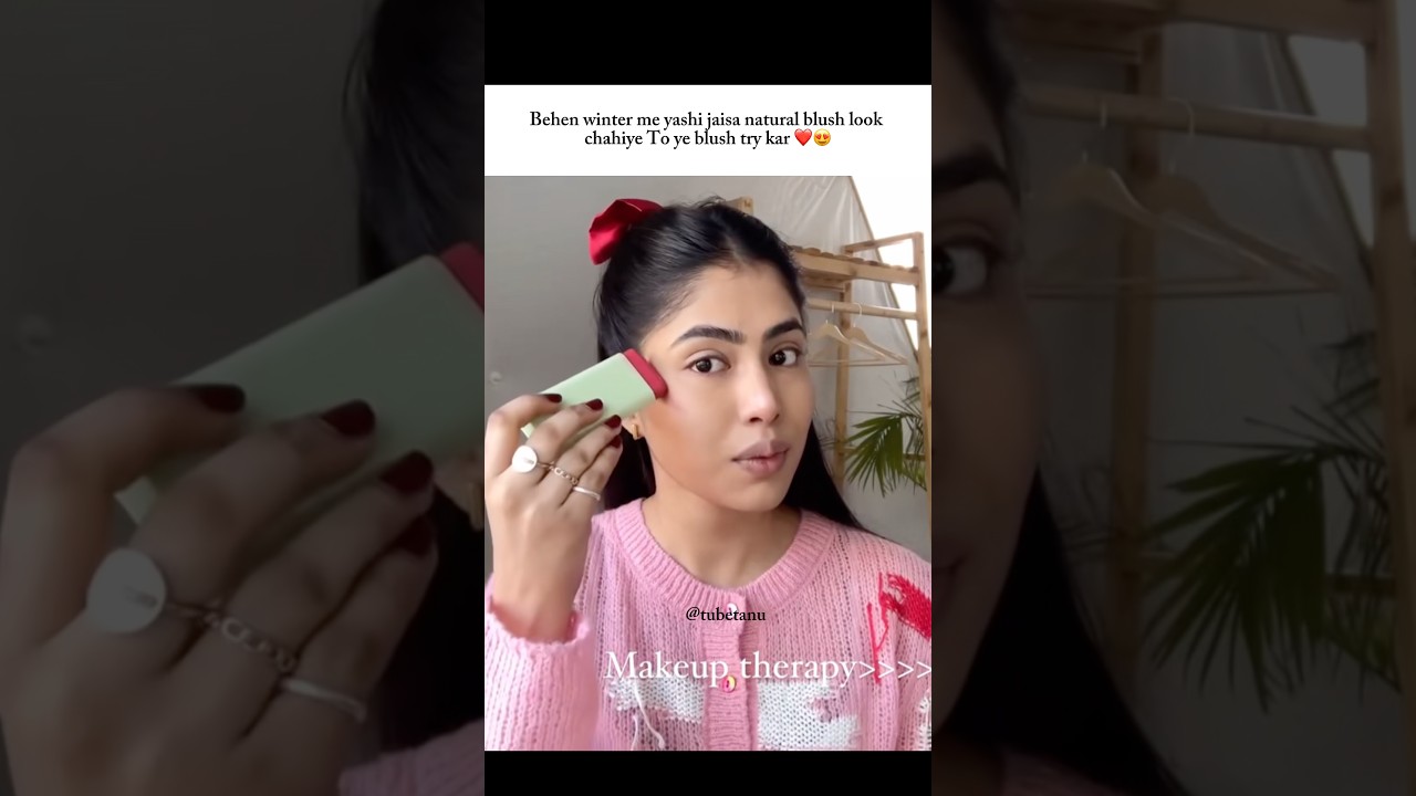 Winter me yashi jaisa look chahiye ? Try this.. 😍❤️yashi tank #ytshorts #makeup