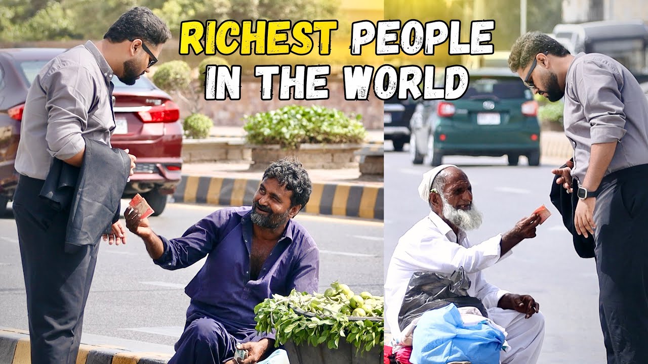 Rich Man Asking Money from the Poor 