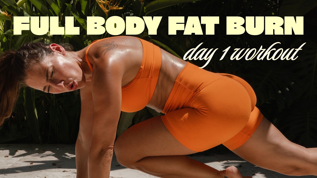 FAT BURNING FULL BODY WORKOUT