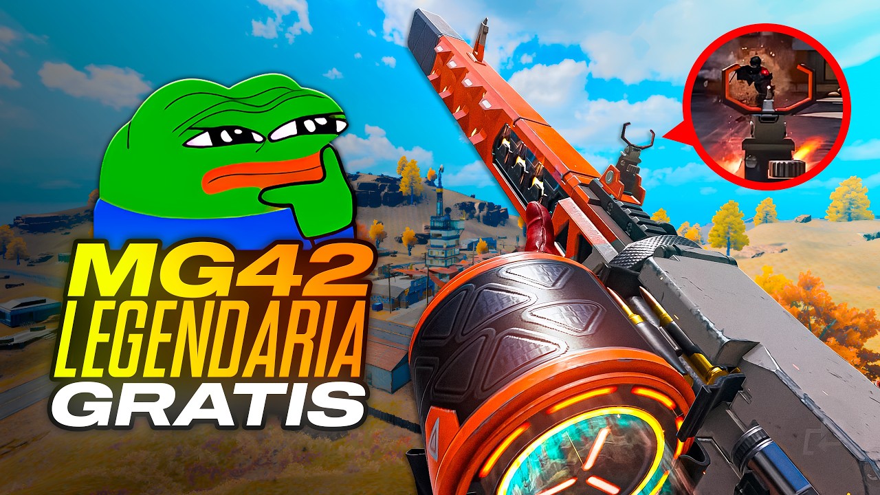 COMPRÉ la MG42 legendaria GRATIS 🧠? | COD mobile