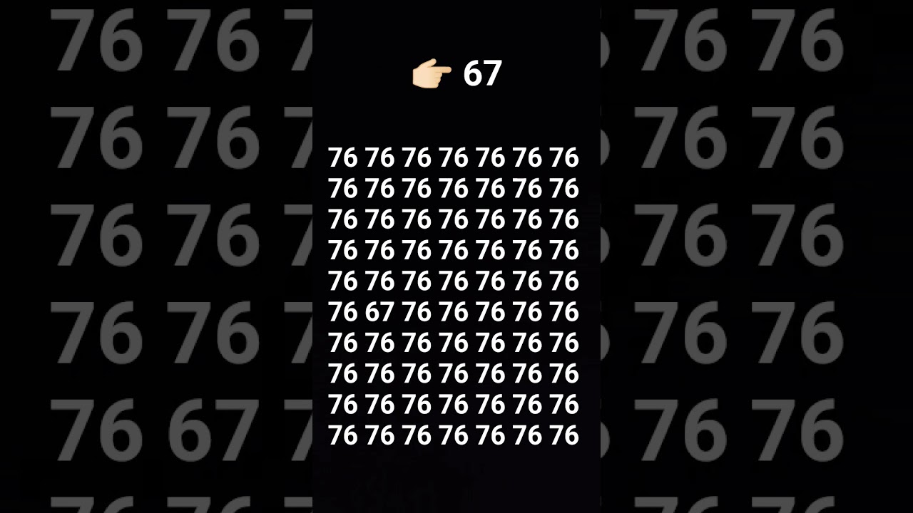 find 👉🏻 67 #viral#shortvideo