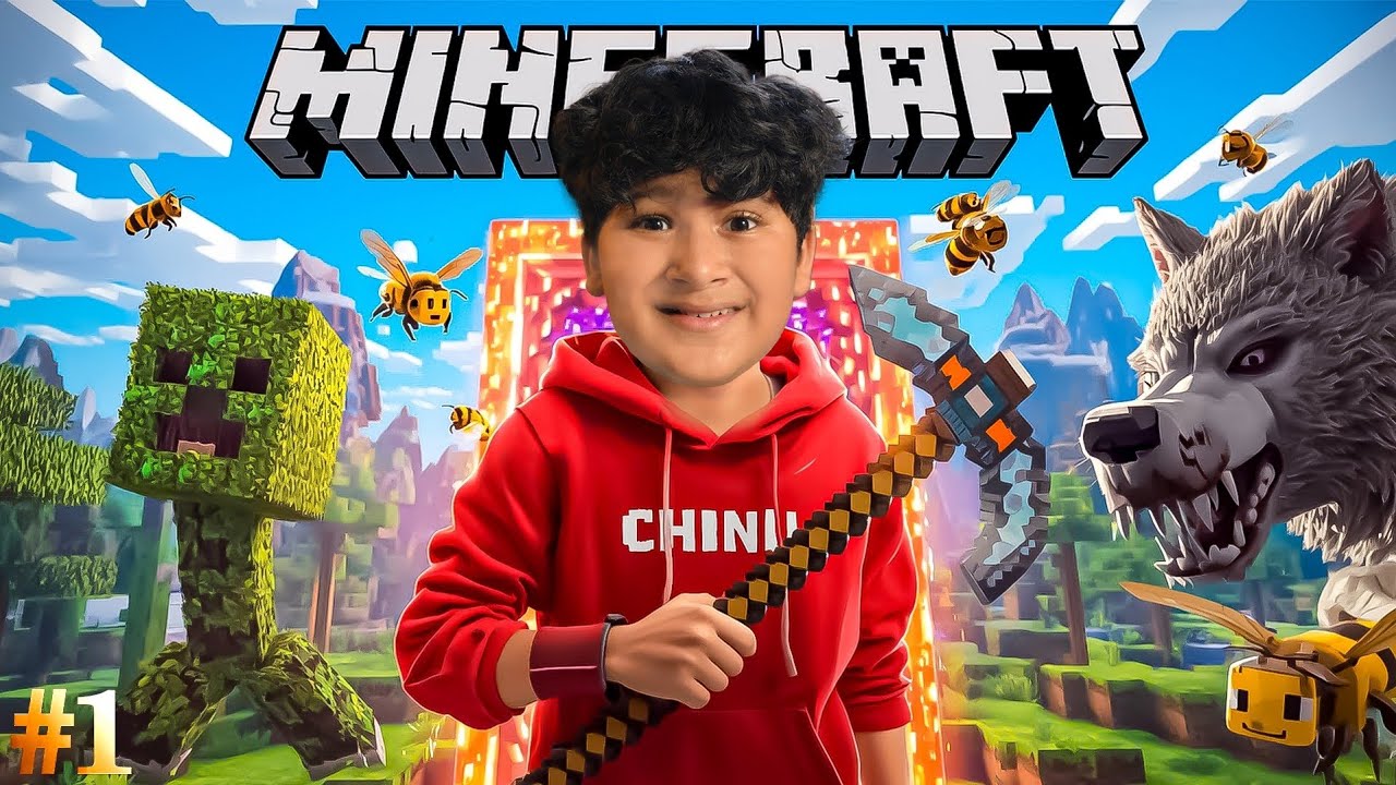 🌍 PLAYING MINECRAFT IN REAL LIFE! ⛏️💎