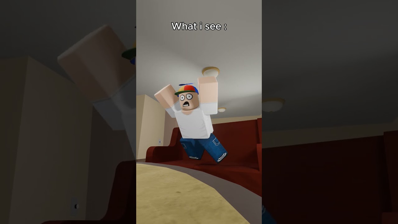 What parents see vs What i see #RobloxAnimation #shorts #short #memes #roblox
