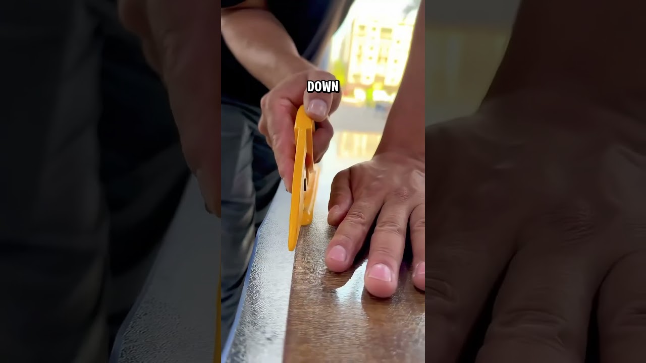 This Table Protection Hack Is Pure Genius! 🤯✨#woodworking #diy #lifehacks
