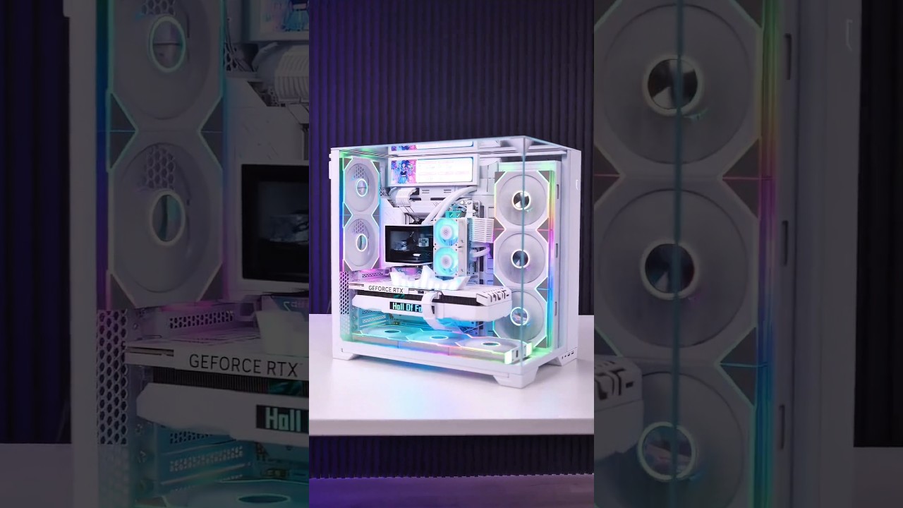 AMD R9 9950X3D With RTX 5080🤴🏻 BEST GAMING SETUP🔥 #pcbuild #pcgaming #rtx #rog #amd #asmr #shorts
