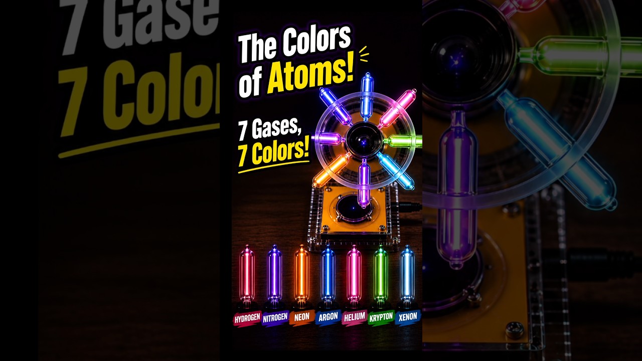 Every Gas Glows Differently! ⭐