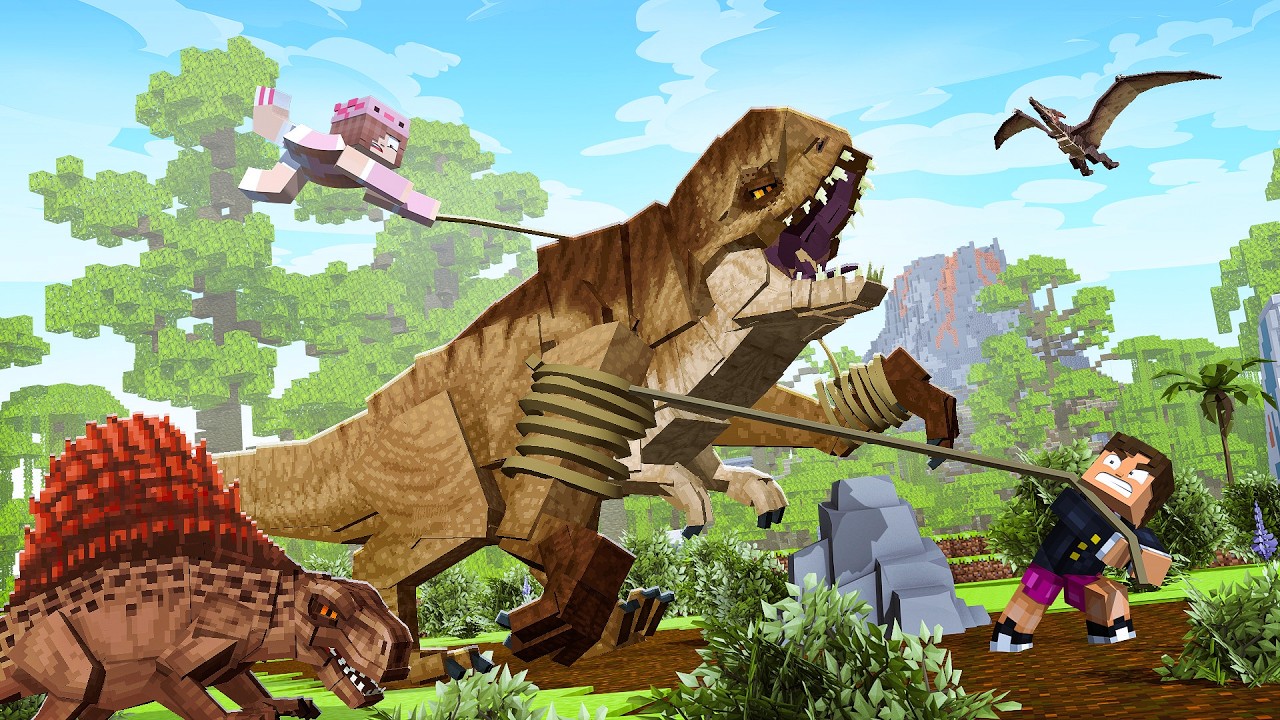 CAPTURAMOS o D-REX EM UMA ILHA do JURASSIC WORLD!