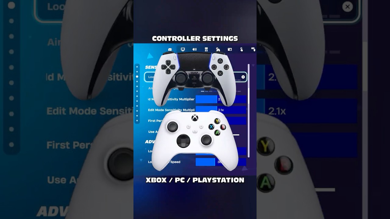 NEW Best Controller SETTINGS For Aimbot 🎯 #fortnite #shorts