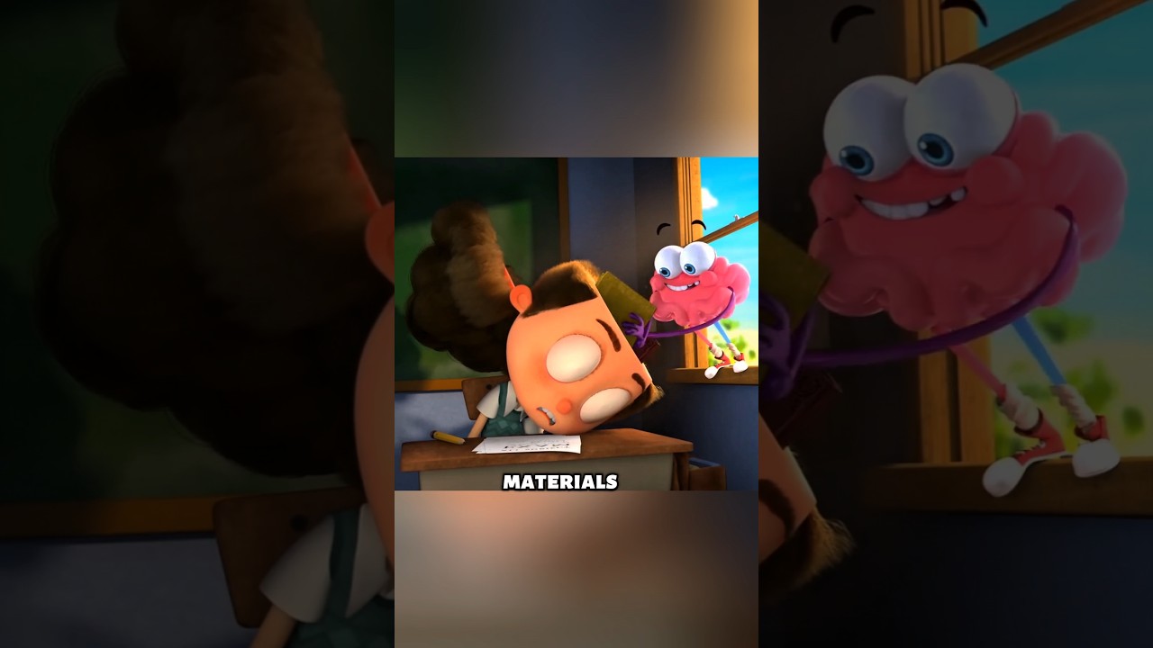 “The Unique Story of a Mischievous Brain #shortsfeed #animation #viral
