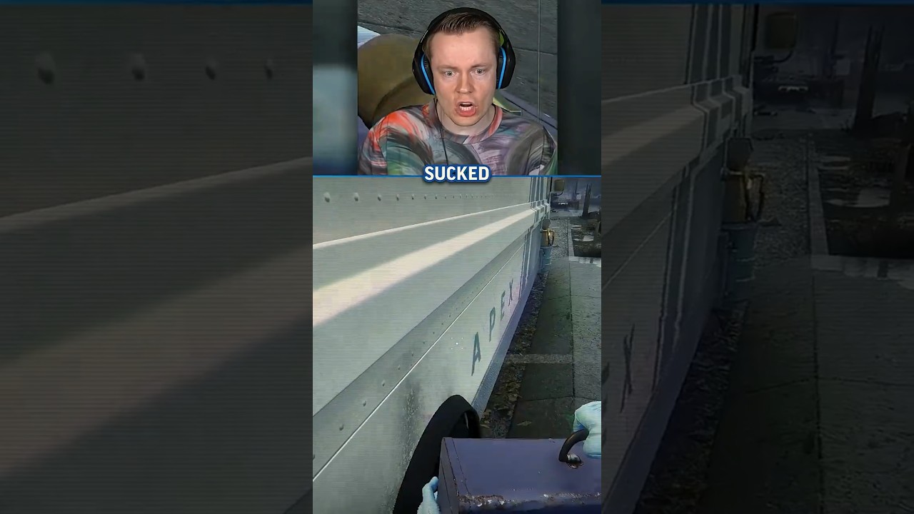 I got sucked so hard I went flying