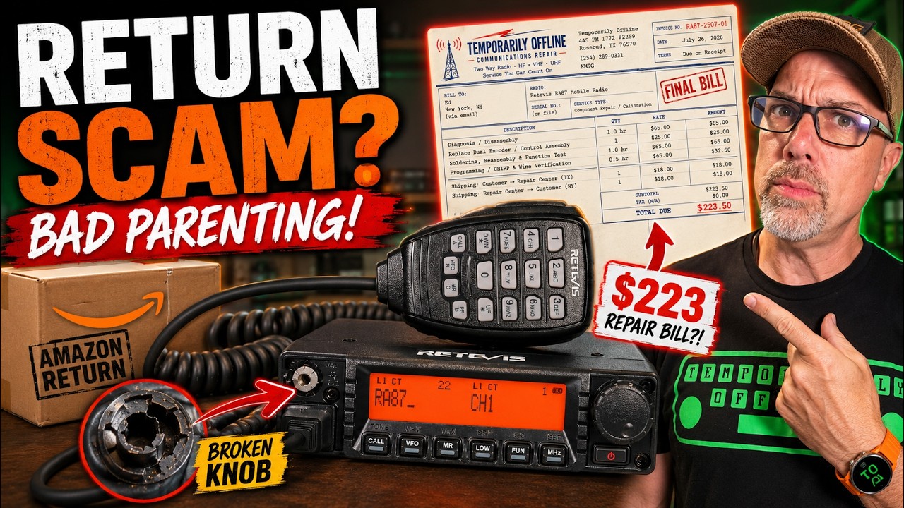 Amazon Return Scam? Bad Parenting Ruined This Radio
