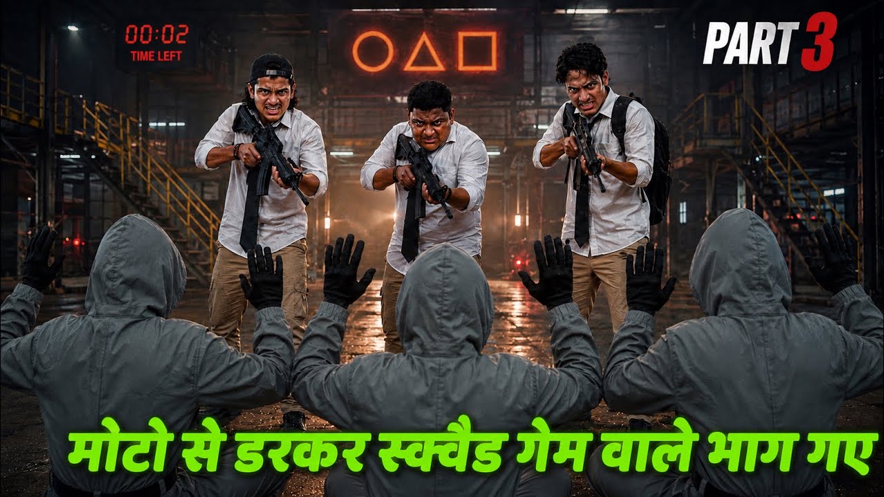 Motu ko mela magical Power 💪|| Motu ne apni magical power se squid game walo ko haraya diya 