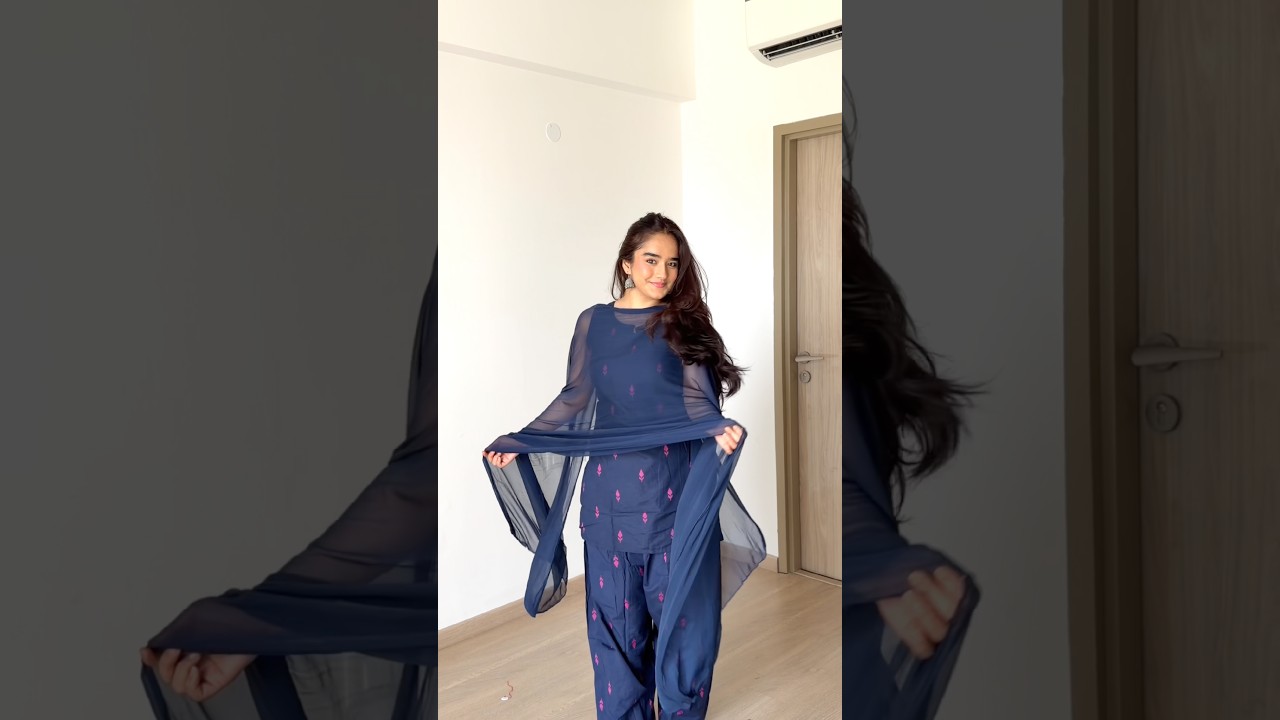 GRWM in Salwar Suit💗| Myntra Finds #ytshorts #grwn #salwarsuit #punjabi #punjabilook #makeup #viral