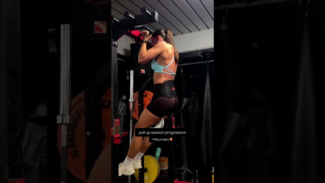 Skye Nicolson's Hardcore Pull up Session #Boxing #boxingtraining