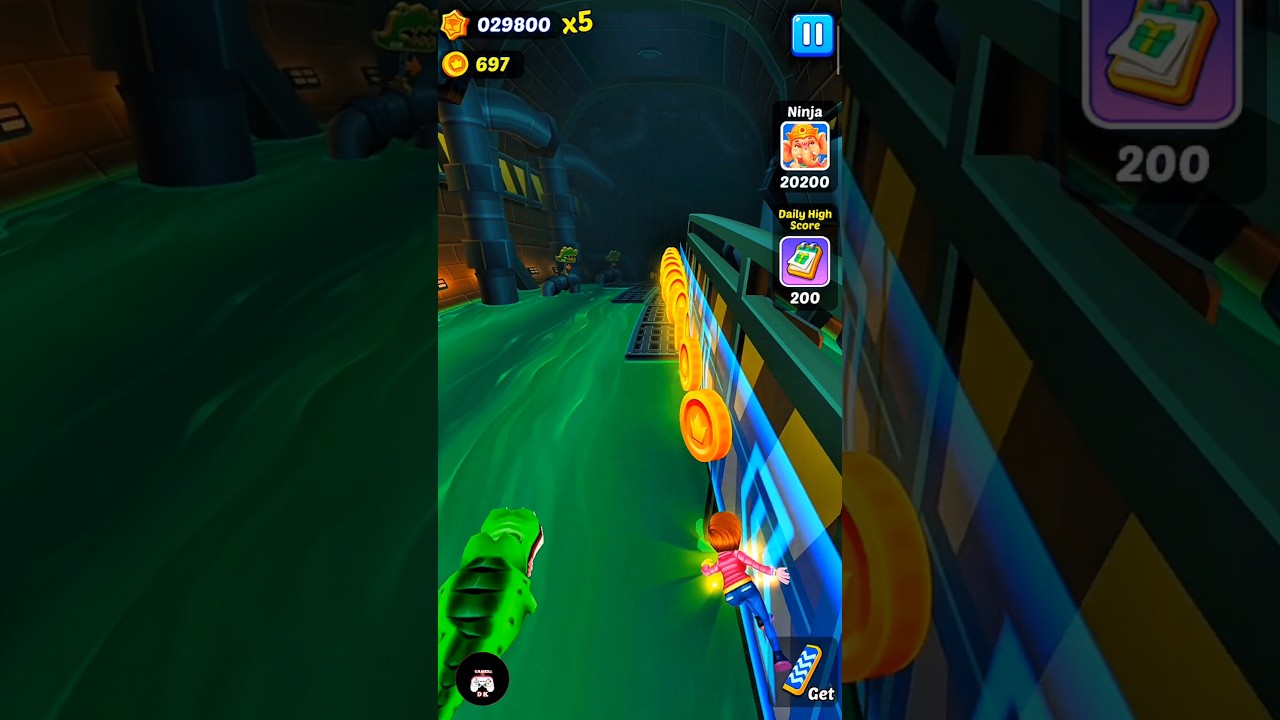 Subway princess runner |All best funny fails and fallscompilation#shorts #gaming