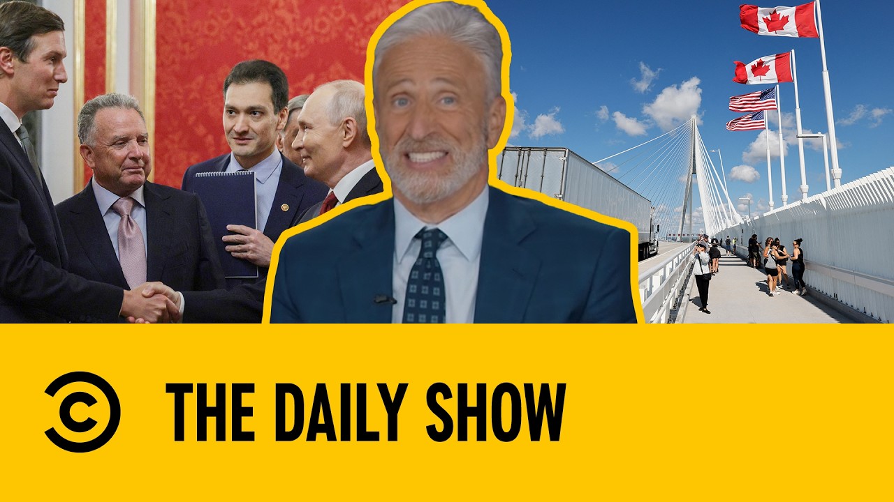 Trump Envoys Meet Putin at the Kremlin for Ukraine Negotiations | The Daily Show