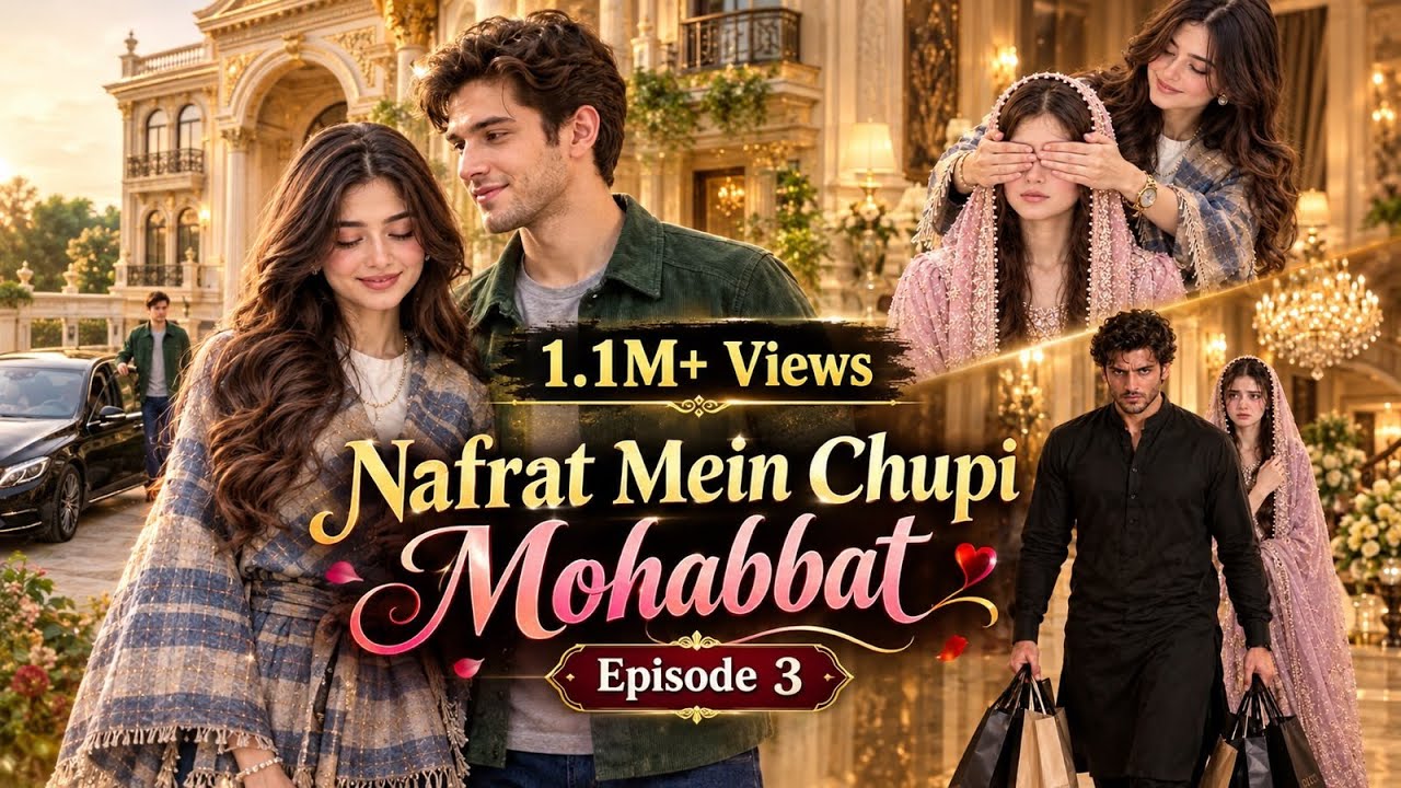 Nafrat Mein Chupi Mohabbat | Episode 3 | Bebo Ki Entry | Romantic Love Story | Ai Drama 