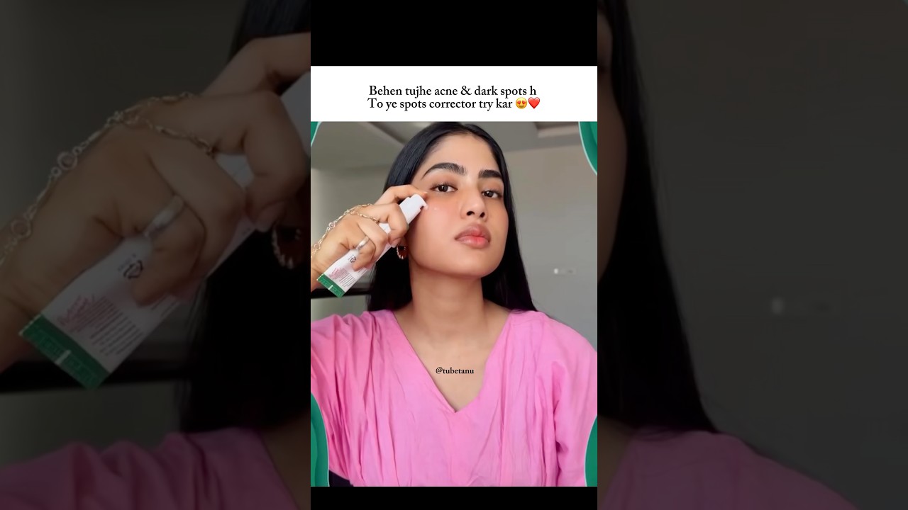 Dark spots ? Ye try karo 😍😳yashi tank #skincare #ytshorts