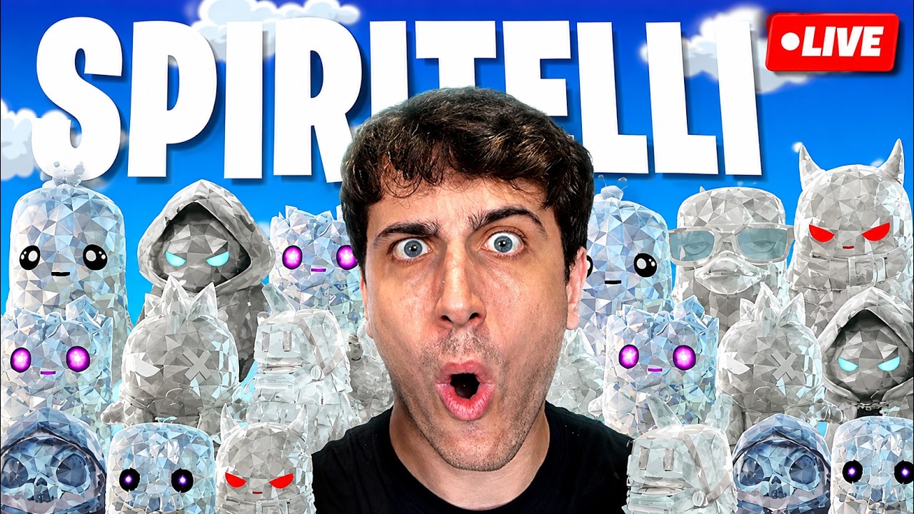 EVENTO Spiritelli GEMMATI + Solo Armi MITICHE! Fortnite ITA Live