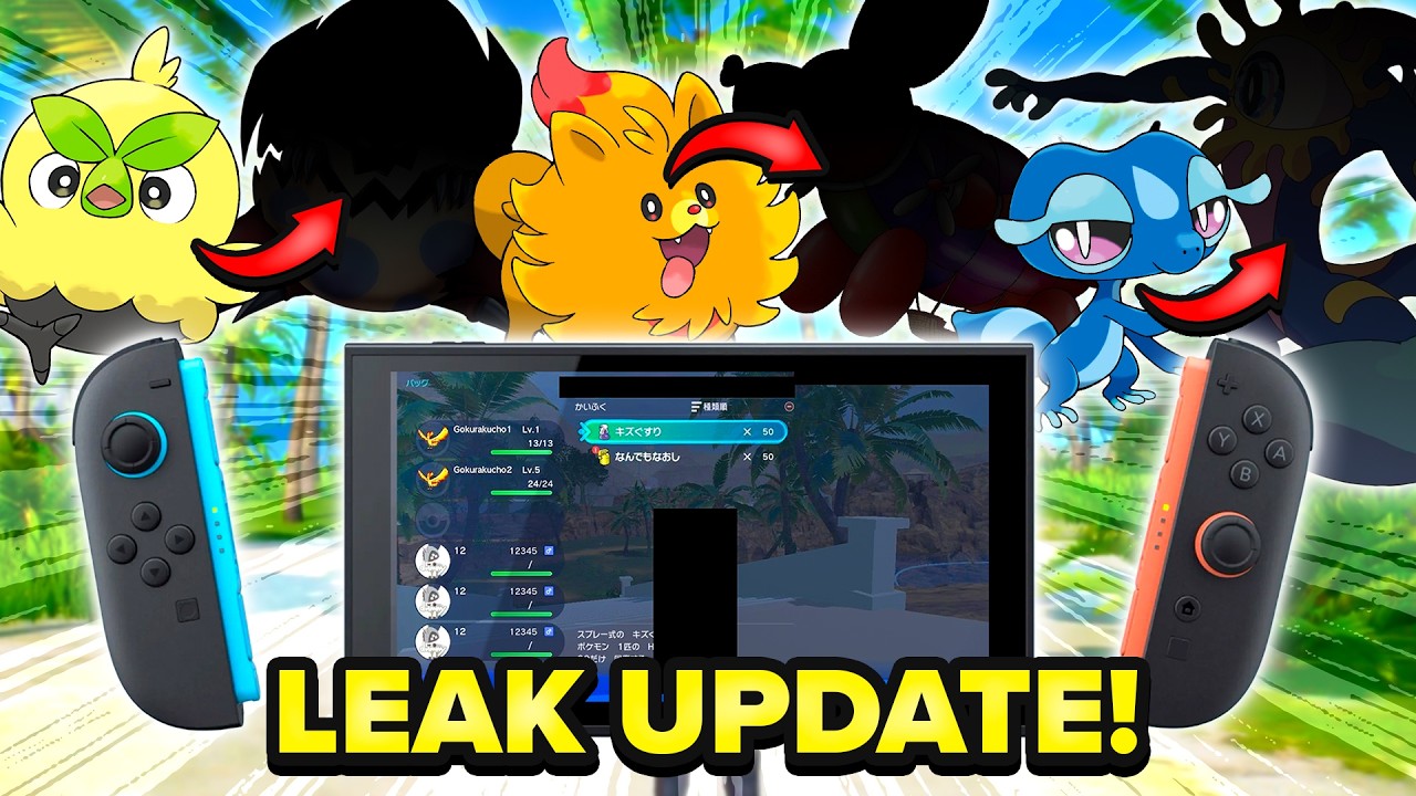 HUGE Leak Update for Pokemon Winds and Waves! Menu UI, New Pokemon, Starter Evos!