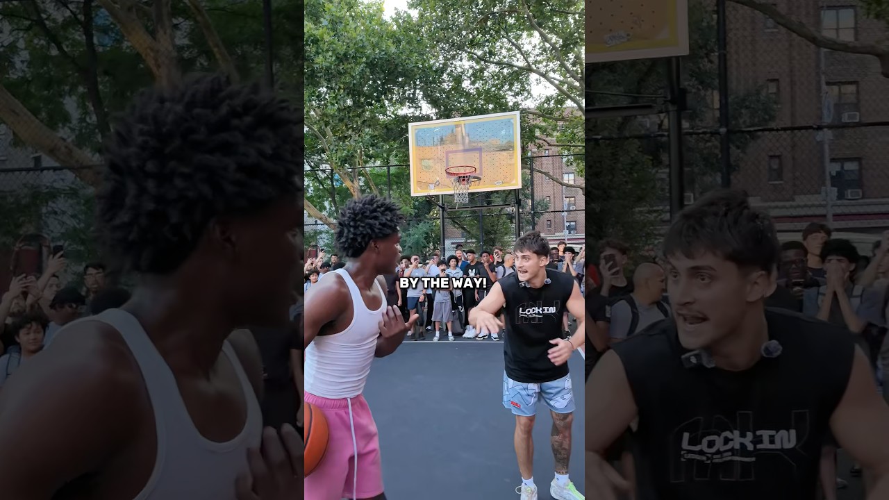 1st 1v1 in NYC… I Needed To Lock In And Get Sturdy W @Ledger 🗽😈