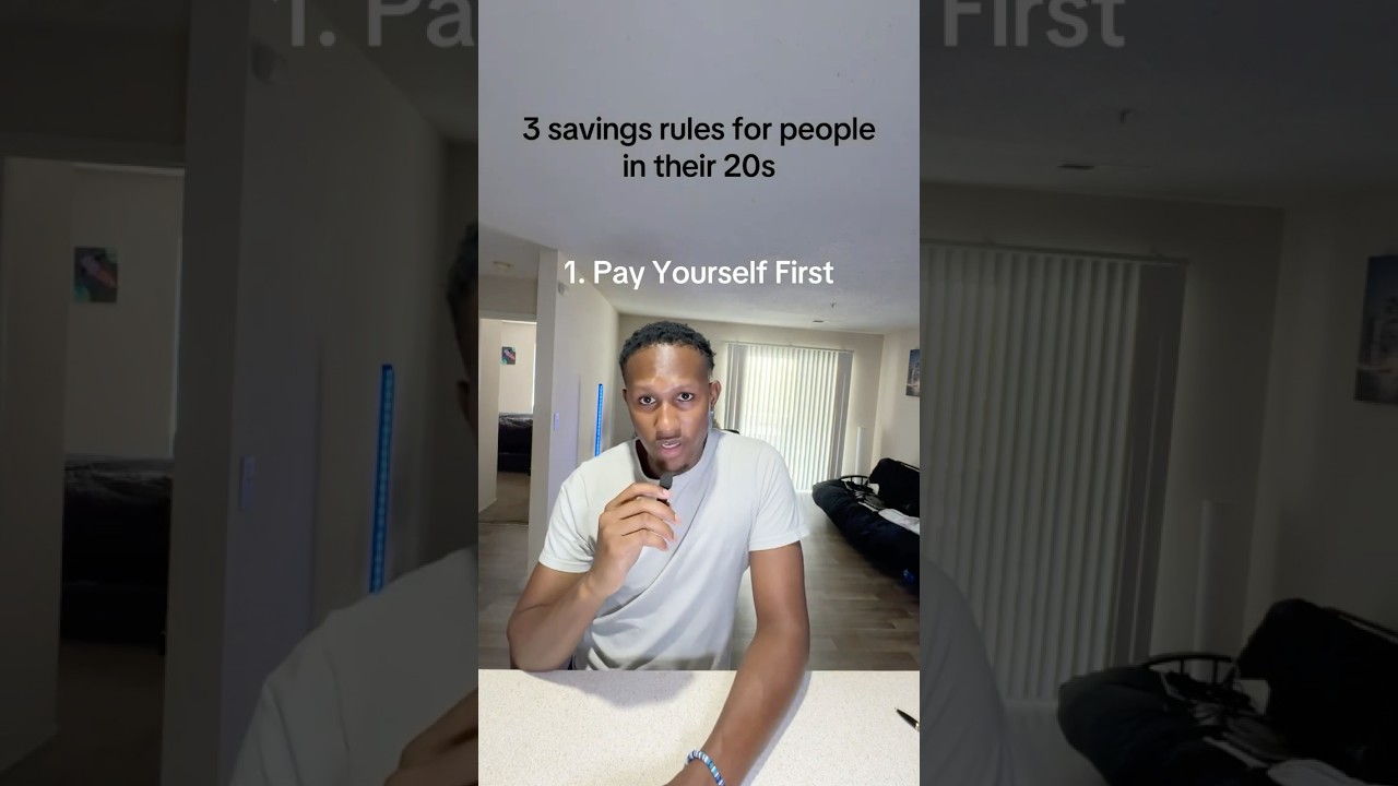 3 Savings Rules For People in Their 20s #finance #personalfinance