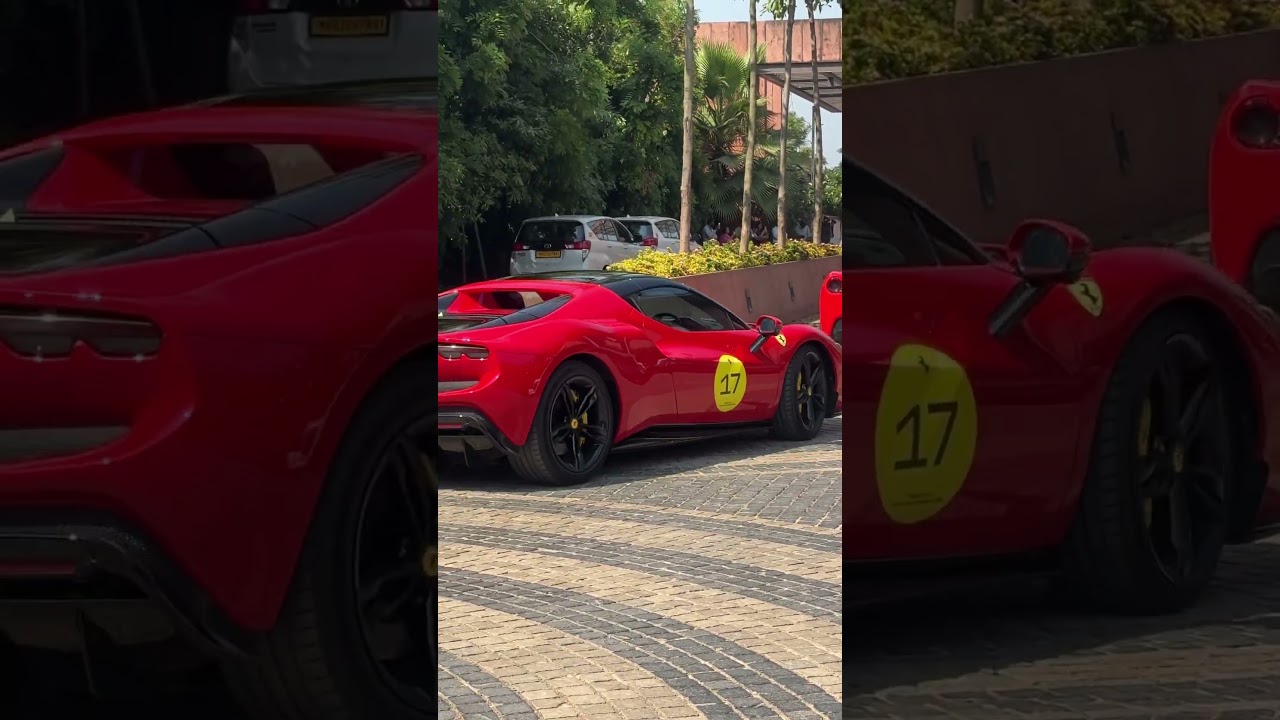 POV: You just entered Ferrari heaven. 😮‍💨🔥#Ferrari #POV #CarSpotting #DreamCars #YouTubeShorts