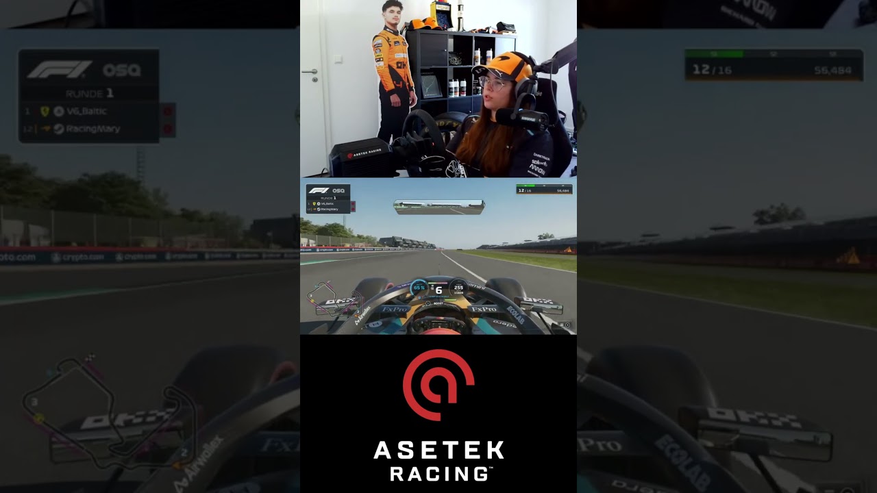Asetek Initium Bundle Review  #gamergirl #asetekinitium  #formula1 #review  #simracing #directdrive