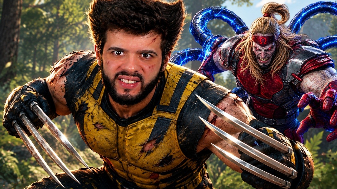 VIREI O WOLVERINE POR 1 DIA NESSE JOGO! 😱🔱